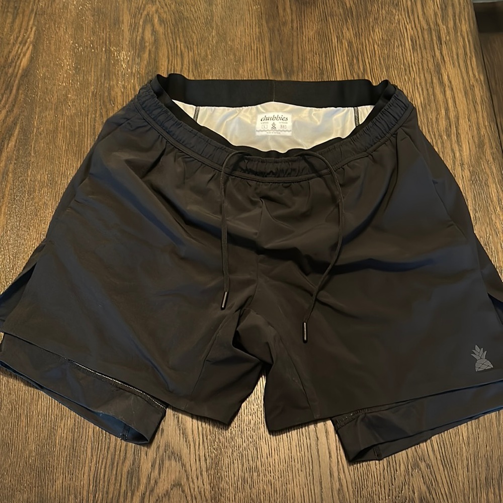 Men’s Chubbies Training Shorts, Black